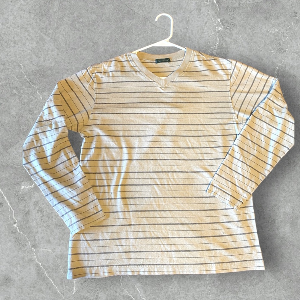 BOSSINI STRIPED SHIRT M